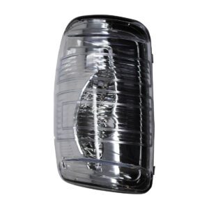 Lucciola specchietto retrovisore sinistro per Ford Transit dal 2014 lampadina grande plastica bianca - TRN14