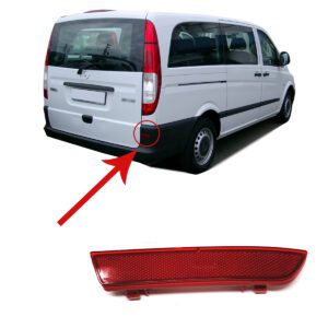 Catadiottro Destro Posteriore per Mercedes Visto dal 2003 - VT03