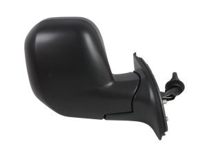 Specchietto Retrovisore a Cavi Destro Nero per Citroen Berlingo Peugeot Partner dal 2008 al 2012
