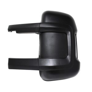 Calotta nera sinistra per specchietto retrovisore braccio lungo con braccio. Compatibile con ducato boxer jumper dal 2006 e movano dal 2022