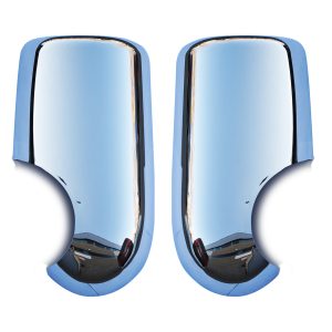 Coppia Calotte Cromate per Specchietto retrovisore Destro per Ford Transit dal 2000 - TRN00