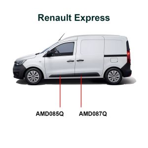 Modanature lato sinistro per Renault Express dal 2021