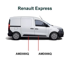 Modanature lato destro per Renault Express dal 2021