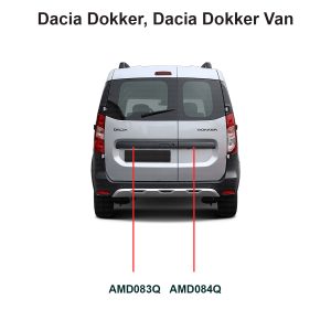 Modanature posteriori per Dacia Dokker