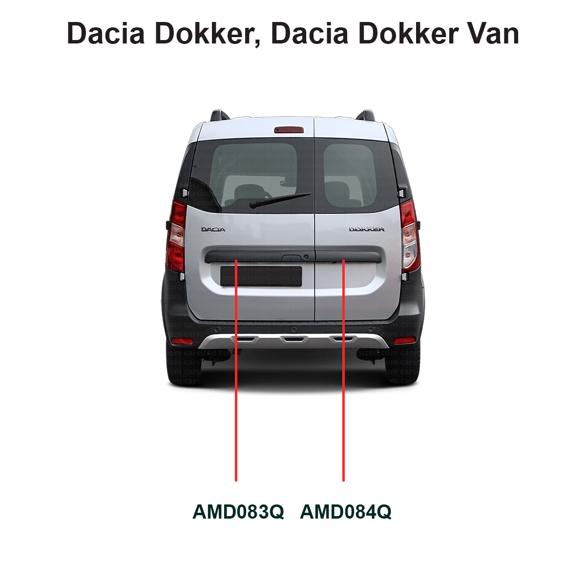 Modanature Posteriori Dacia Dokker